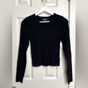 Express Ribbed Crewneck Sweater NWOT